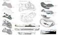 create architectural parametric 3d models, 2d floor plans in rhino, grasshopper