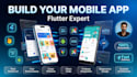 develop flutter mobile app for android ios with firebase API