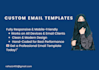 design a responsive HTML email template
