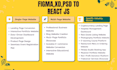 convert figma to pixel perfect react js with tailwind  shadcn