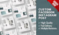 create social media post graphics, social media post design
