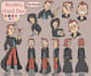 create character model sheets