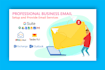 setup and provide professional business email with a domain