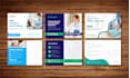design medical dental healthcare flyer postcard with print ready file