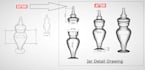 convert sketch, PDF, image to dwg autocad HD file precise quickly