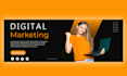 design website header, website hero image, web banner design