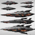 design spaceship concept art for you