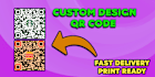 create custom dynamic qr code design with your business logo