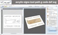 do cnc designs 2d 3d in aspire, vcarve pro