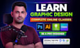 teach you course graphic designs online