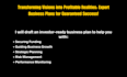 prepare investor ready business plan