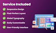 convert xd, psd or figma to wordpress or figma to elementor