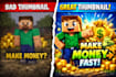 create viral youtube thumbnails