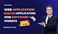 develop  a desktop or web application and powerapps developer