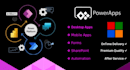 develop microsoft powerapps canvas app n8n automation ms integrations