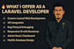 build responsive laravel web apps with PHP and mysql