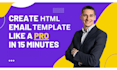 create responsive HTML email template, signature, newsletter