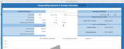 do compounding interest and savings calculator in excel