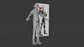 create a 3d character