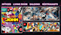design graffiti murals, wallpaper, pop art canvas, wall art and decals