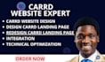 design carrd website carrd landing page design systeme io carrd website design