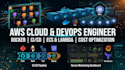 build scalable AWS cloud infrastructure docker ci cd pipelines and devops