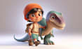 create images inspired by disney pixar style