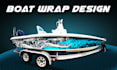 do unique  boat wrap designs, jet ski, watercraft, surfboard