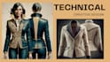 create teck packs and clothing technical drawings