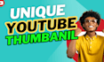 design unique youtube thumbnail in 2 hours