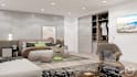 do bedroom interior design and 3d rendering