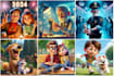 create 3d disney pixar style, poster movie or gift using ai