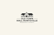 design previous town hall beautiful mountain logo