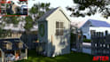 design conservatory, garden sheds, garden house, hut and rendering