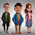 draw cartoon caricature from photo