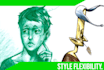 draw and paint your character