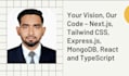 be your next js node js react js tailwind css and full stack web developer