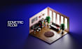 design amazing 3d isometric room and place