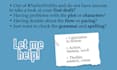 edit your book or story