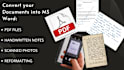 be your speedy typewriter and transcriber