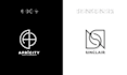 name logo design using initials and letters