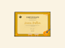 design professional, custom certificates