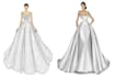 detailed bridal fashion illustration