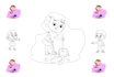 convert your photos into coloring book pages