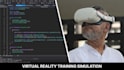 develop virtual reality training simulation