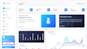 develop high performing react front end web app