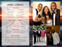 design funeral program, obituary program, obituary booklet