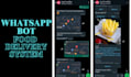 develop whatsapp bots using python, web chatbots, and discord bots