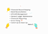 do bank and credit card reconciliation and bookkeeping through the wave apps