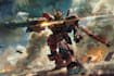 draw gundam mecha character logo and friendship portrait